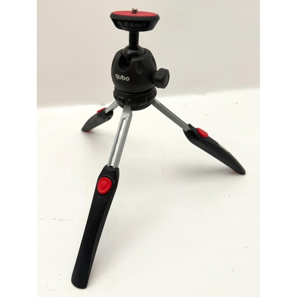 Qubofoto Other - Qubo Mini Tabletop Tripod Extendable Legs 360 Ball Head Vlogging Stand Black